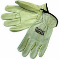 Driver Gloves w/ Grain Palm/Smoke Split Leather Back